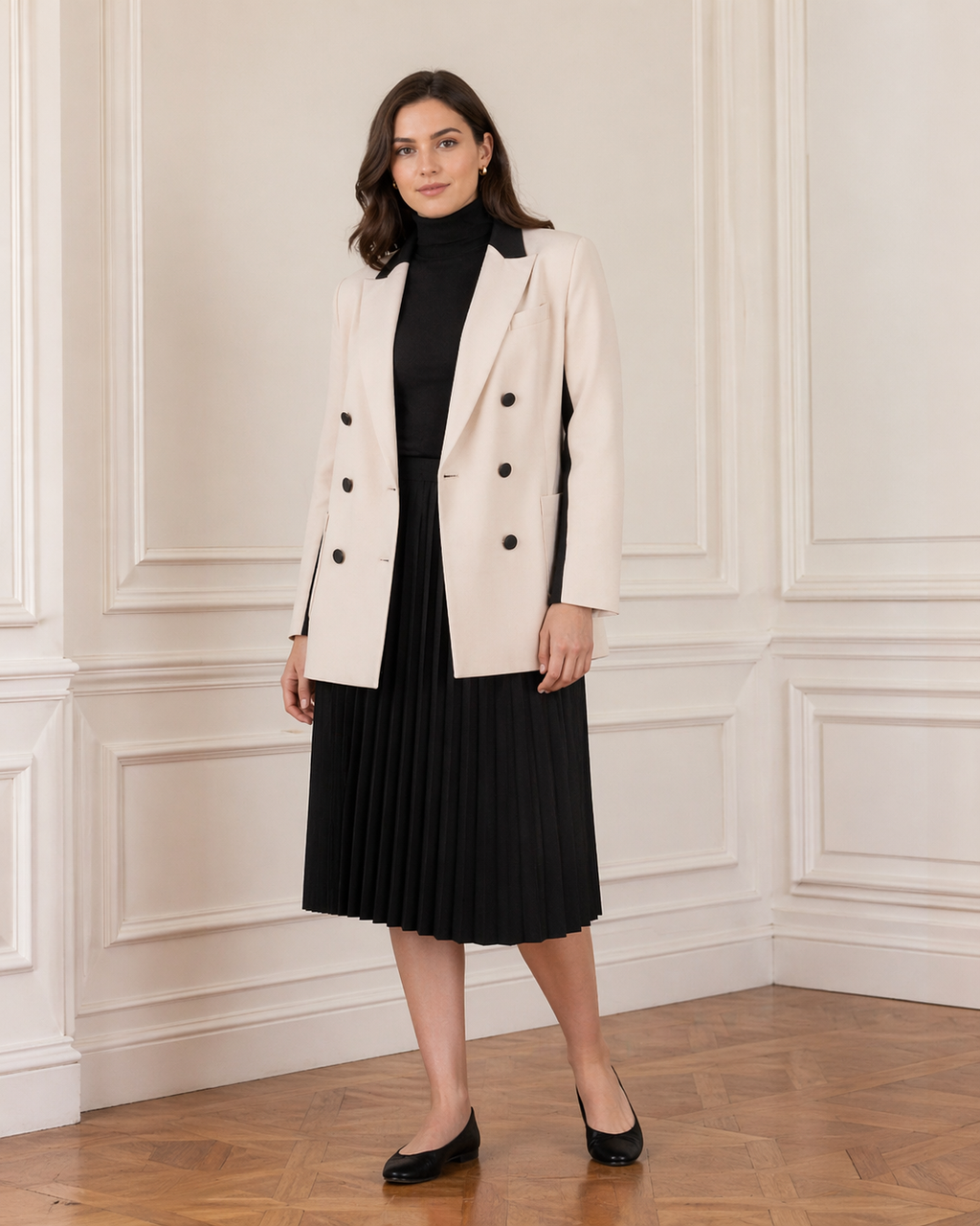 Color Block Blazer