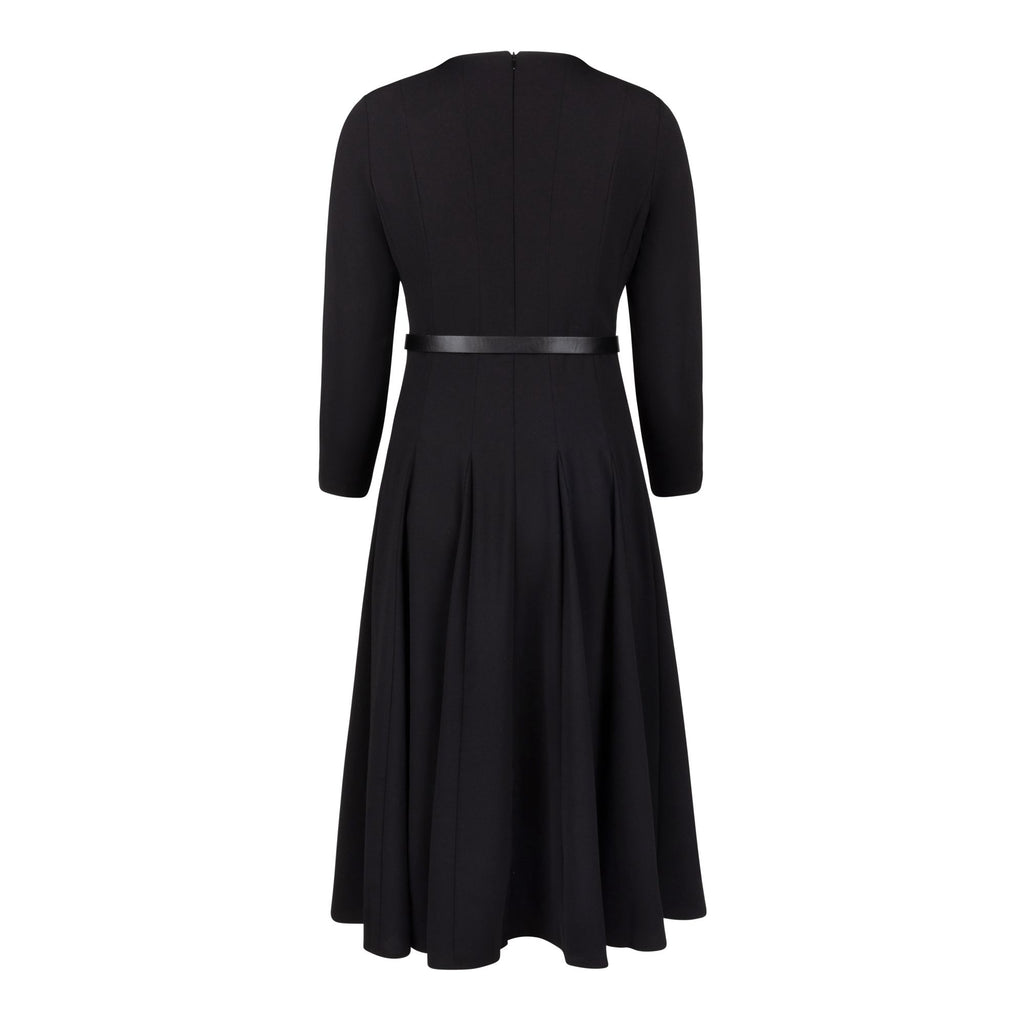 Black Paneled Dress